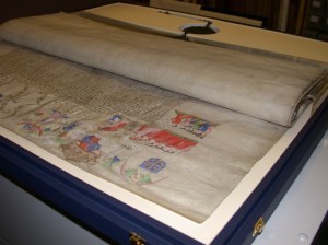 Charter upon Act of Parliament, 16 March 1445-6, in its case (KC/18) ©DIAMM