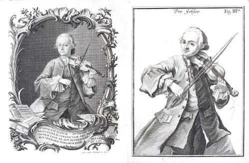Versuch einer gründlichen Violinschule / Leopold Mozart. Augsburg: Johann Jakob Lotter, 1756. Rw.38.43