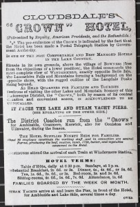 Hotel promotion leaflet