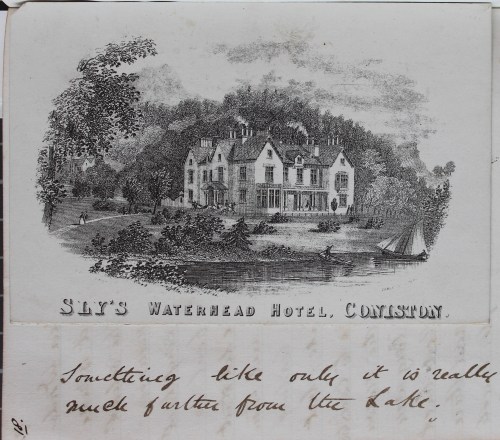 Illustration of a hotel