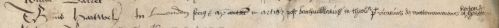 The entry for Thomas Hartwell (KC 1503) in the early College register [from KCA/684 fo 76r]