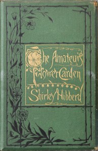Attractive green floral book cover