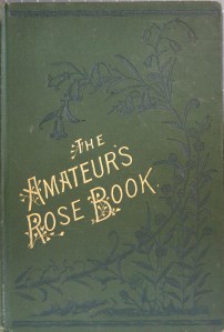 Attractive green floral book cover
